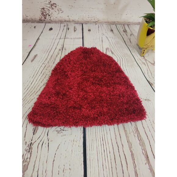 St.John's BAY Winter Stocking hat beanie Soft Faux Fur Stylish Red OS - Picture 5 of 7
